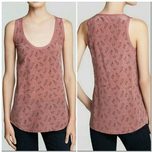 Joie tank top, 100% silk. Worn lightly.